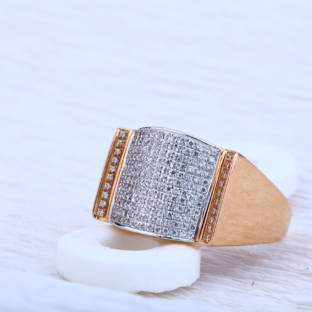 750 Rose Gold Designer Ring RMR43 - Image 3