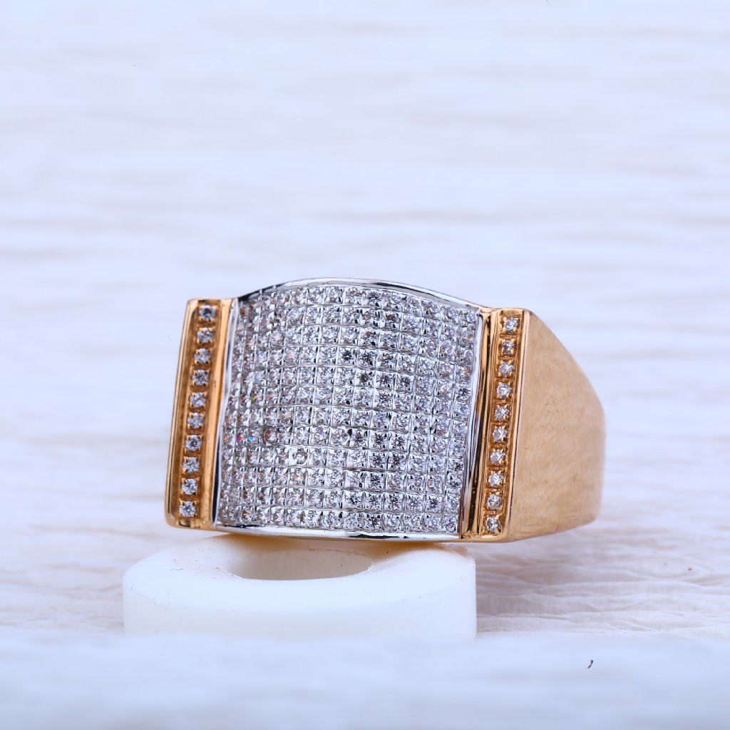 750 Rose Gold Designer Ring RMR43 - Image 2