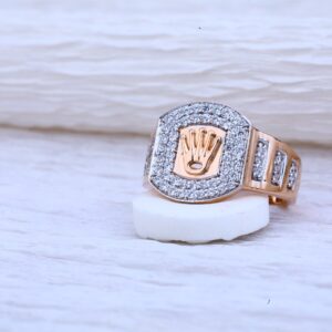 750 Rose Gold Ring RMR44