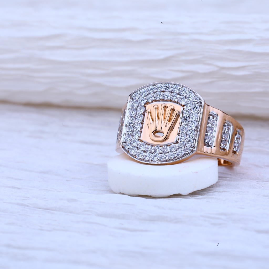 750 Rose Gold Ring RMR44
