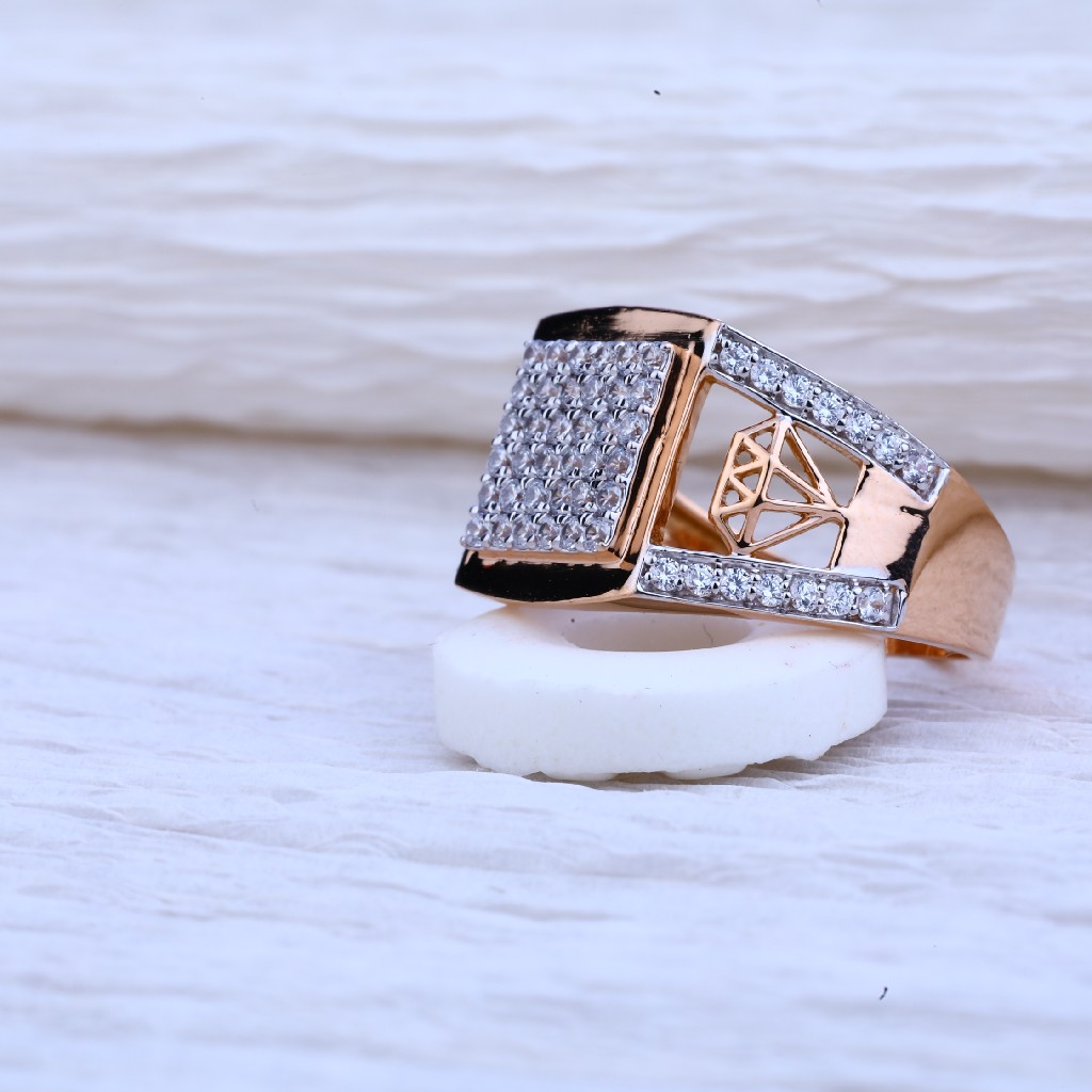 750 Rose gold Ring RMR48 - Image 3