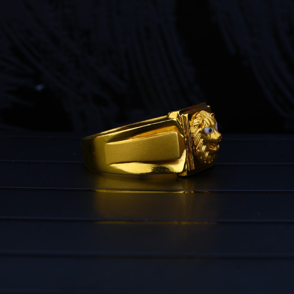 22kt Gold Hallmark ring MPR64 - Image 3