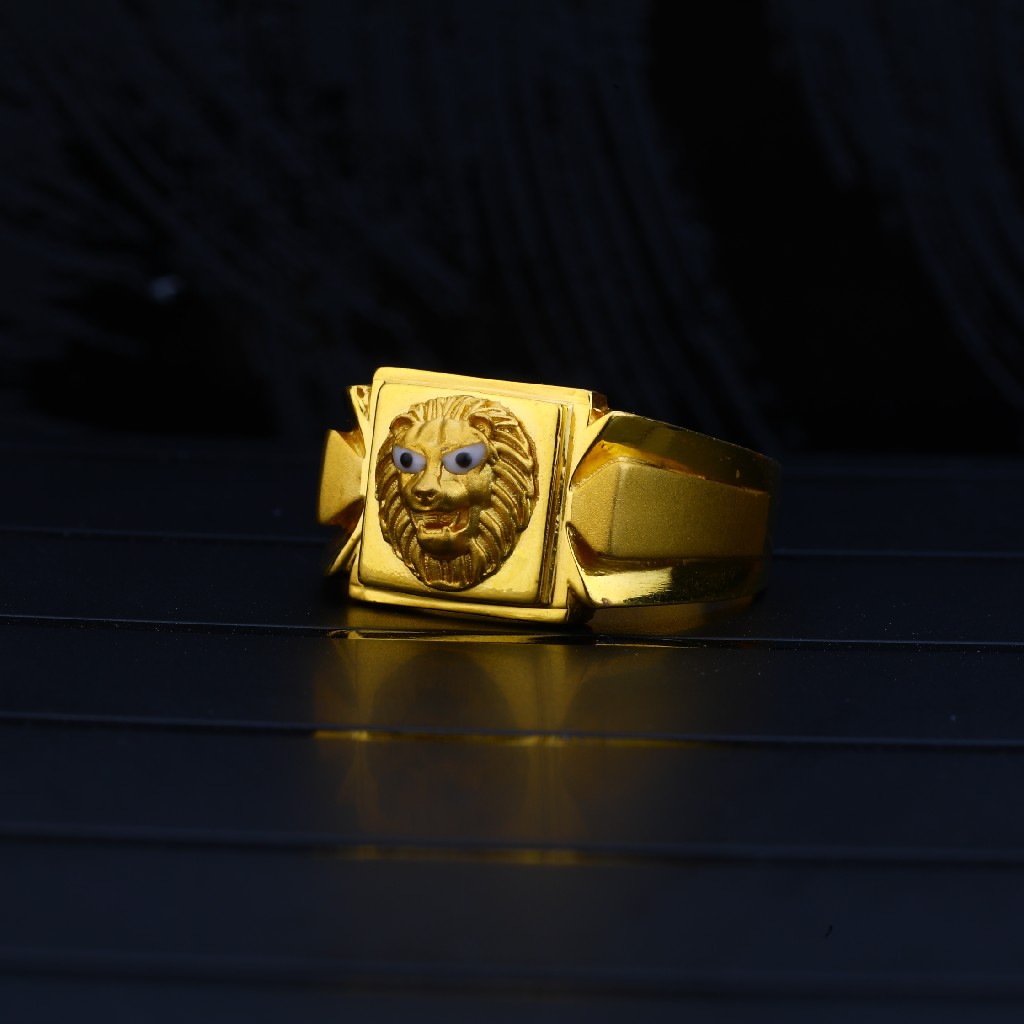 22kt Gold Hallmark ring MPR64 - Image 2