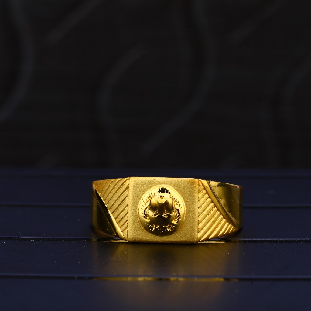 22kt Gold Hallmark Ring MPR69