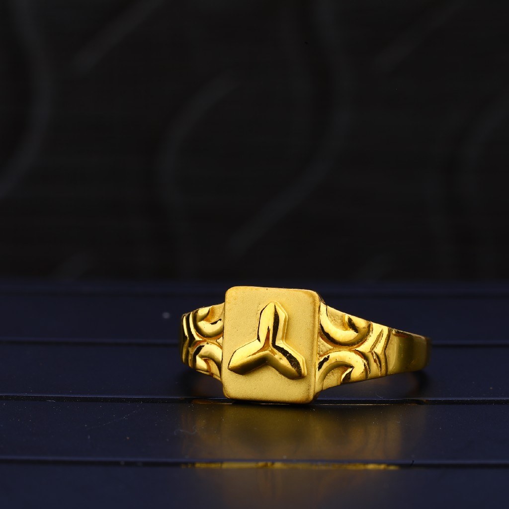 22ct Gold Plain Ring MPR79