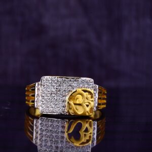 916 Cz Om Symbol Ring MGR86