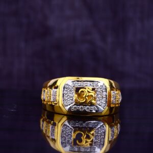 22kt Mens God Ring MGR93