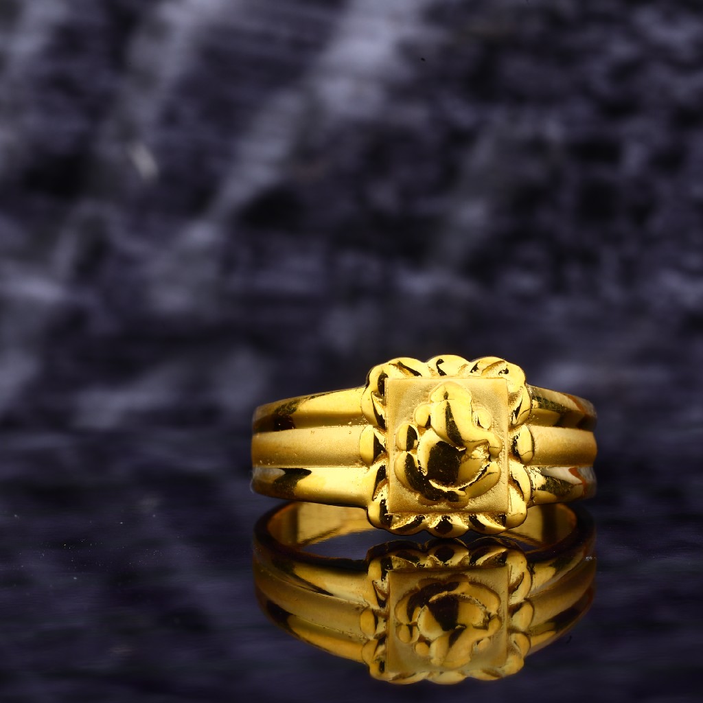 22ct Lord Ganesha Symbol Casting Ring MGR100