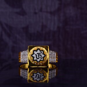 916 Gold Cz Ring MGR117