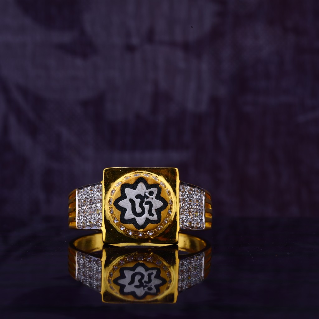 916 Gold Cz Ring MGR117