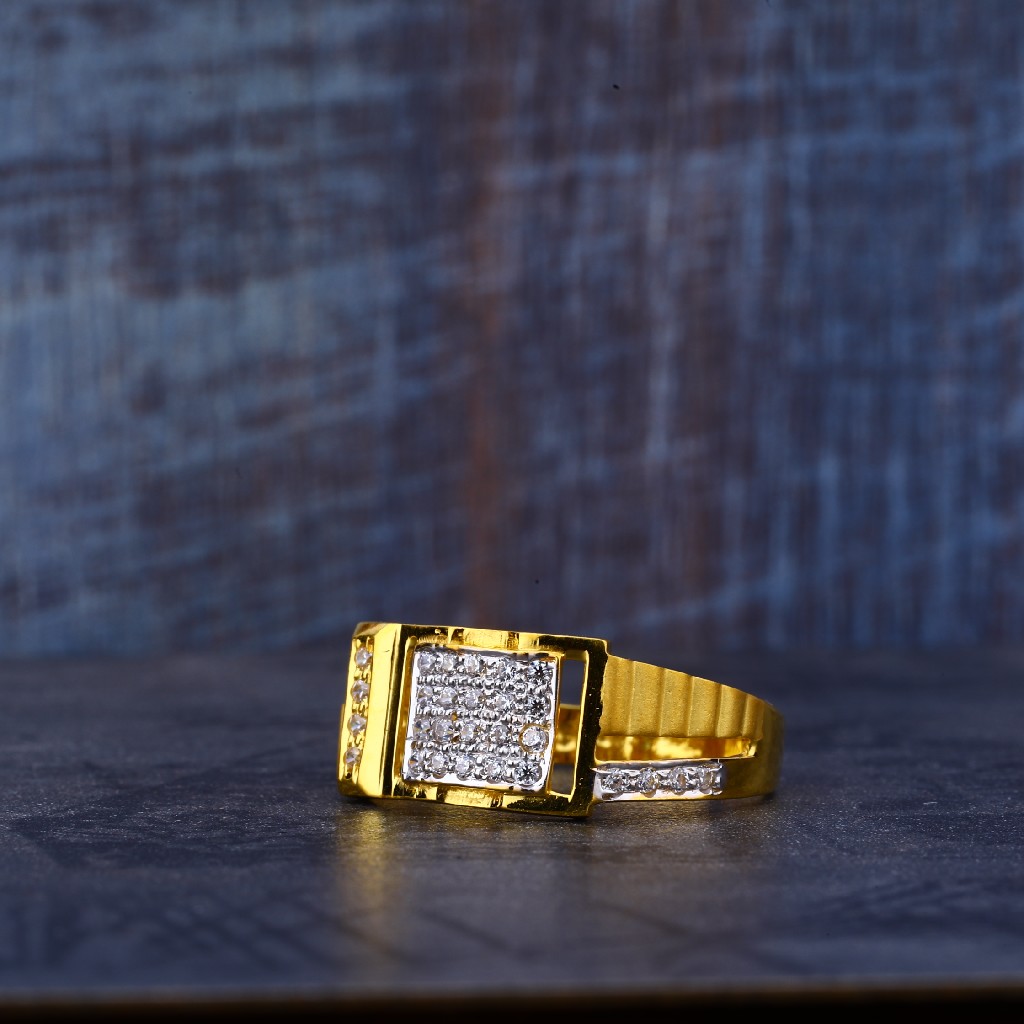 916 Gold cz ring MR464 - Image 4