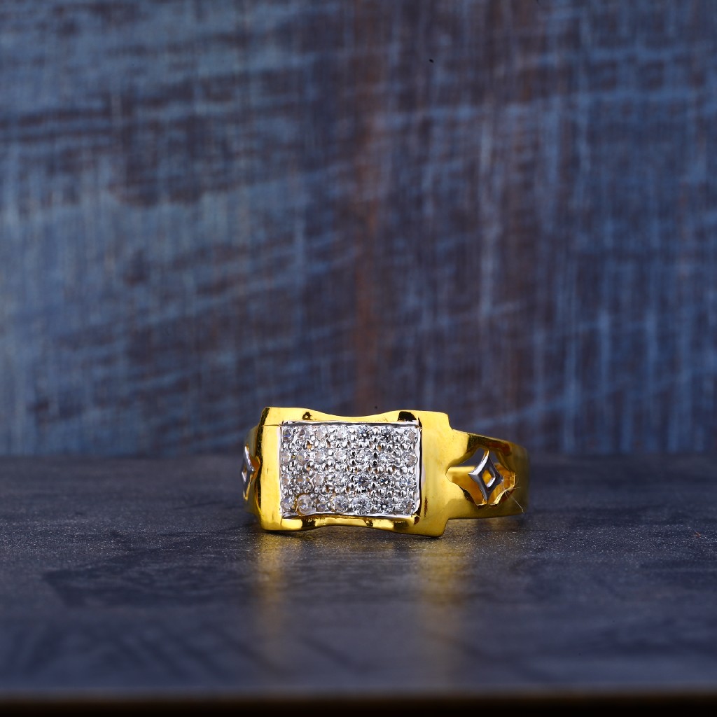22ct 916 designer cz ring mr474