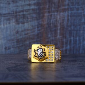 22kt 916 Cz Ring MR478