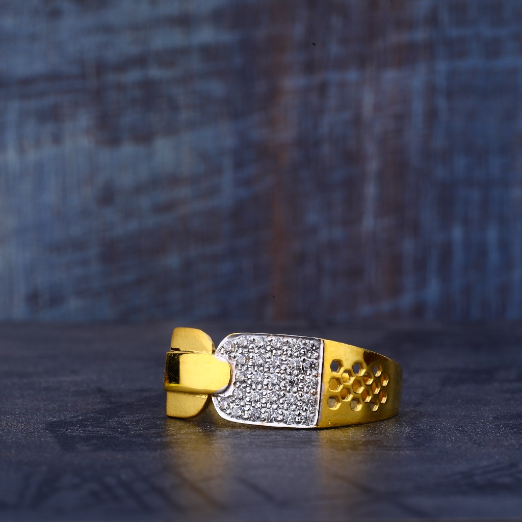 916 Gold Classic Ring MR489