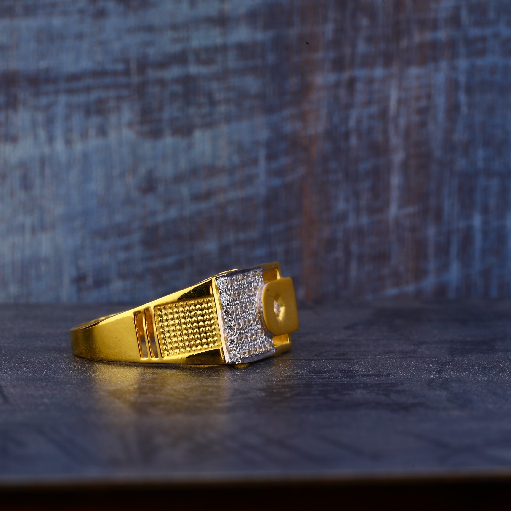 916 Gold Classic Ring MR495 - Image 3