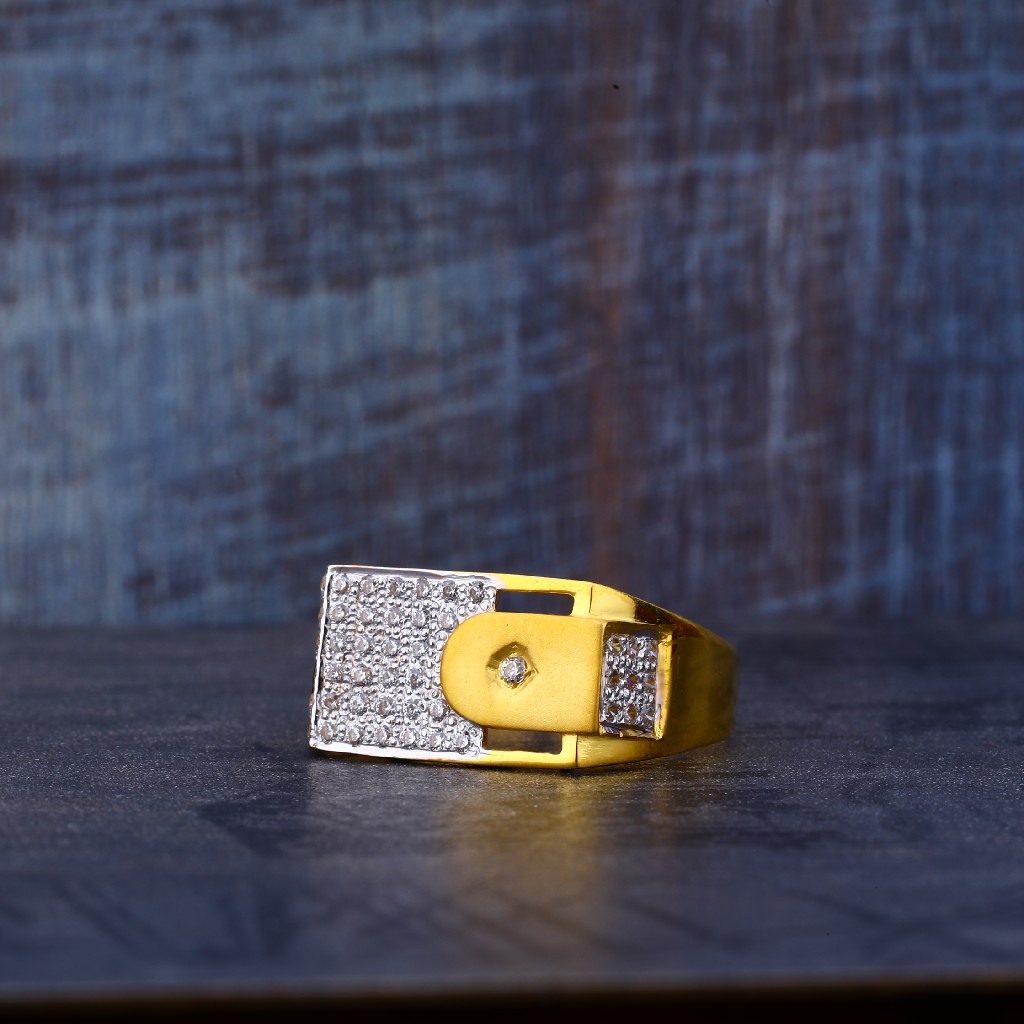 916 Gold Classic Ring MR495 - Image 2