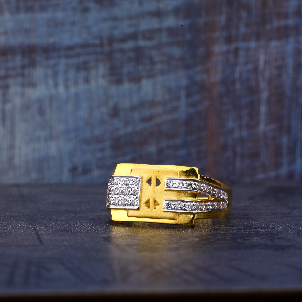 22kt Cz Exclusive Ring MR499