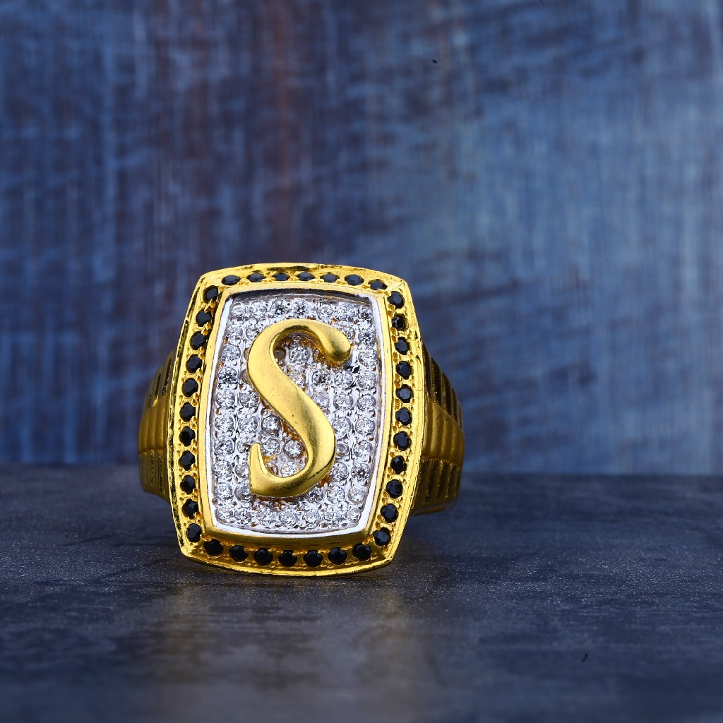 22kt S Symbol Ring MR451