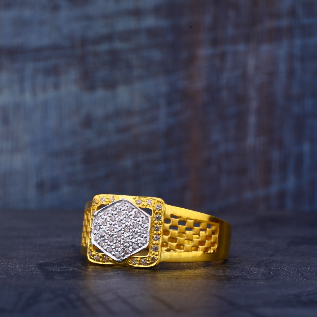 22kt cz ring mr461