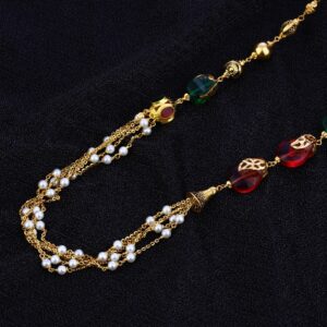 Designer Ladies 22K Gold Moti Mala-AC128