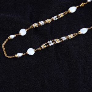 White Moti Delicate Ladies Mala-AC126