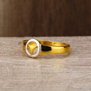 Ladies 22K Gold Symbolic Design Ring -LPR154