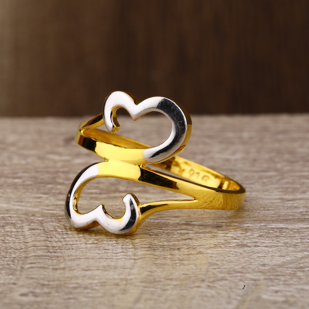 Ladies 916 Gold Designer Ring -LPR152
