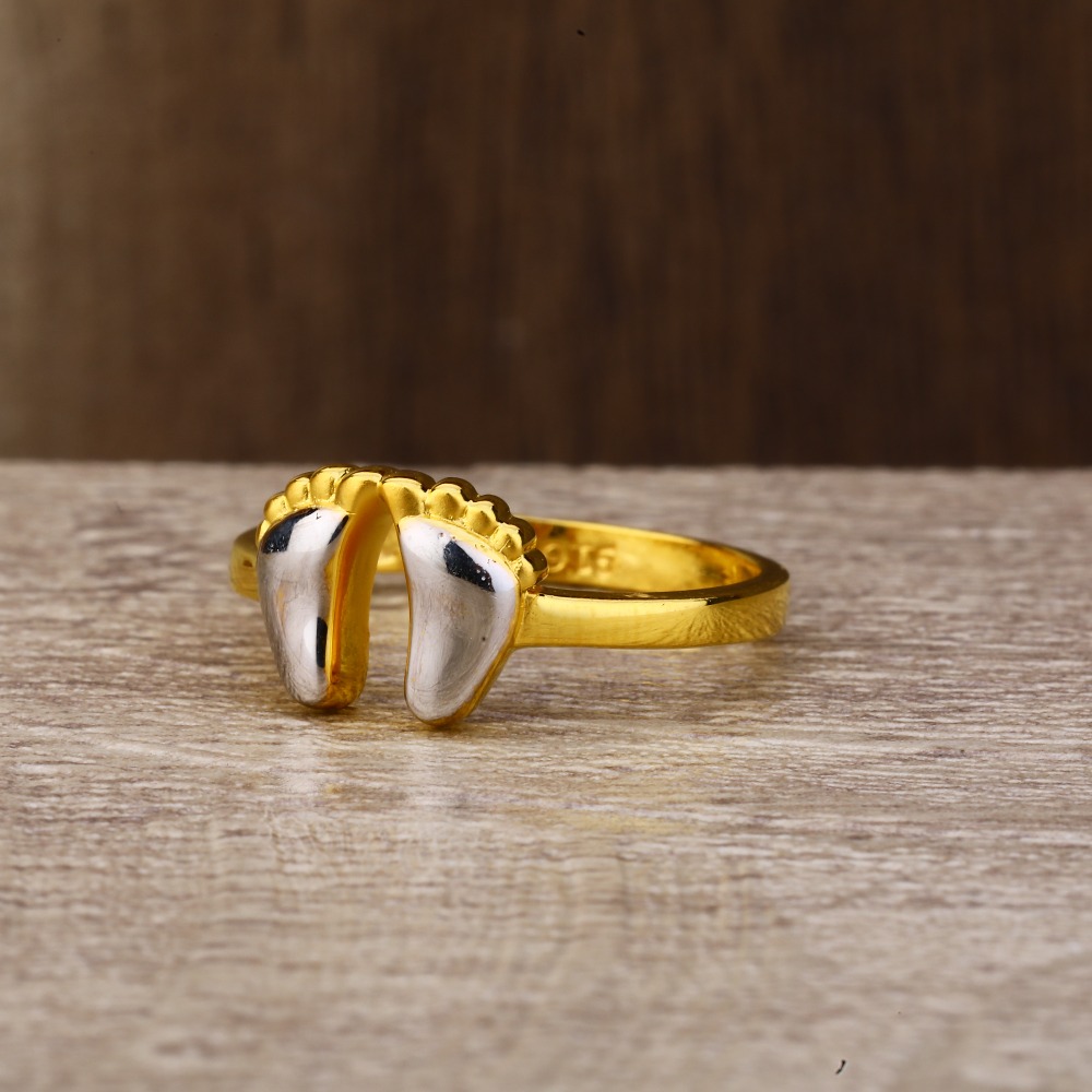 Ladies 916 Gold Baby Leg Ring -LPR133