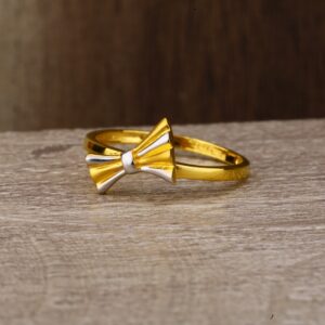 Ladies 916 Gold Delicate Ring -LPR113