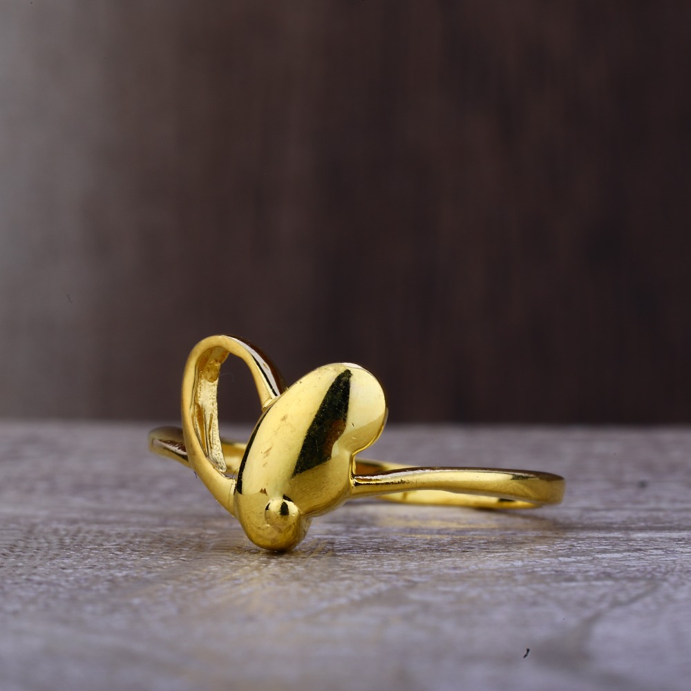 Ladies 22K Gold Designer Fancy Ring -LPR94