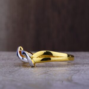 Ladies 22K Gold Designer Delicate Ring -LPR87