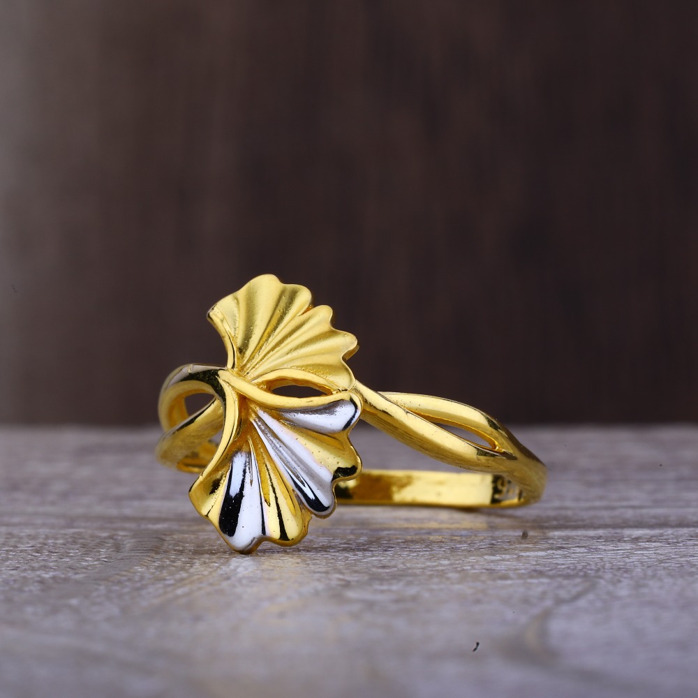 Ladies 916 Gold Designer Fancy Ring -LPR86
