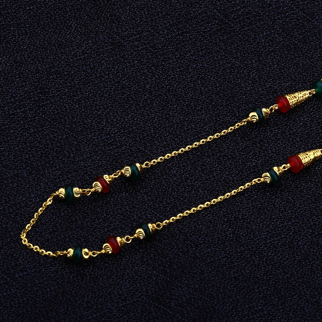 Delicate Ladies Wear Gold Moti Mala Collection-AC140 - Image 3
