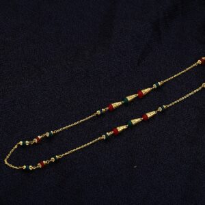 Delicate Ladies Wear Gold Moti Mala Collection-AC140