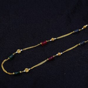 Ladies 22K Gold Fancy Delicate Moti Mala-AC139