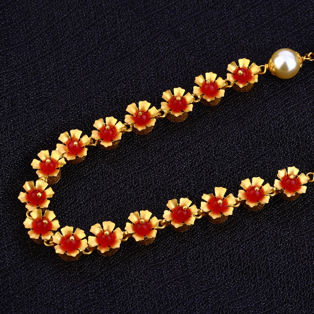 Ladies Antique Designer Moti ChainMala-AC87 - Image 3