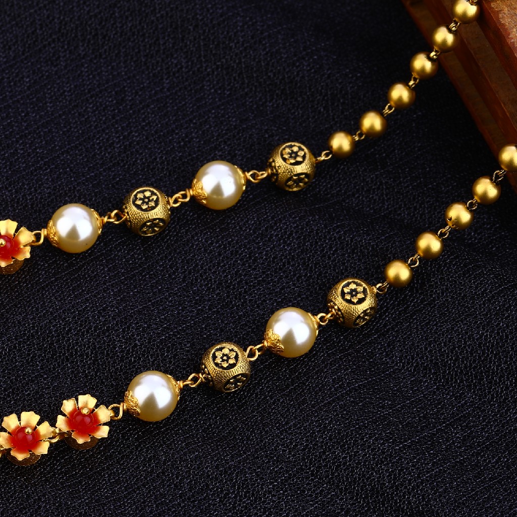 Ladies Antique Designer Moti ChainMala-AC87 - Image 2