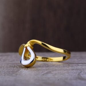 Ladies 916 Gold Casting Delicate Ring -LPR81