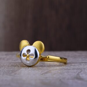 Ladies 22K Gold Designer Casting Ring -LPR80