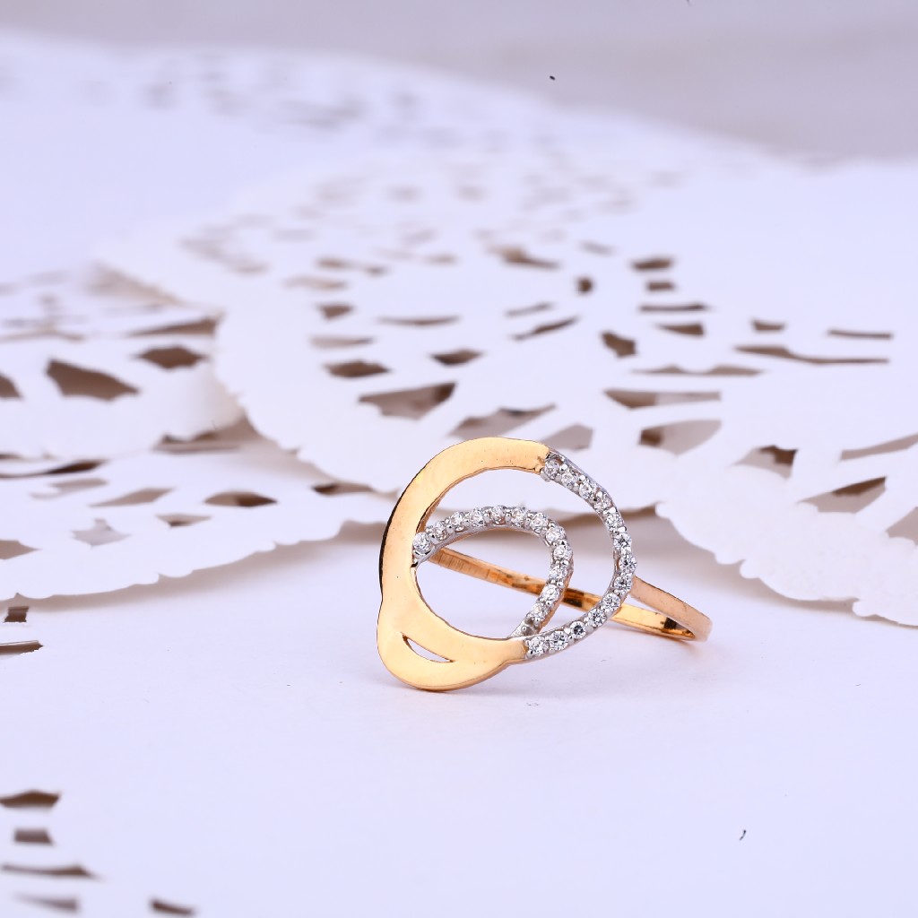 Rose Gold Ladies Ring-RLR327
