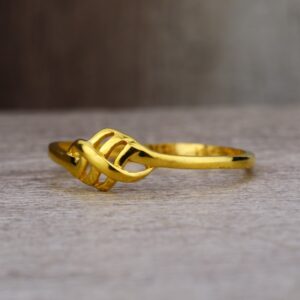 Ladies 916 Gold New Casting Designer Ring -LPR31