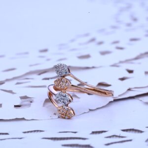 Ladies Rose Gold 18K Exclusive Ring-RLR223