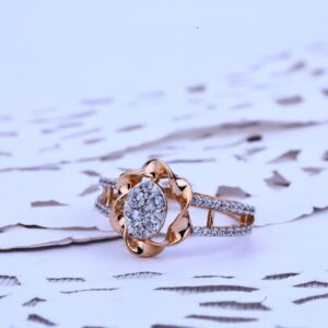 Rose Gold 18K Delicate Ring-RLR202