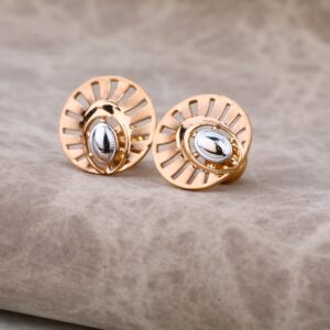 Ladies 18K Rose Gold Earring -RE01