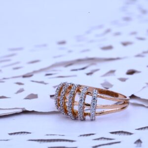 Rose Gold Ladies Ring-RLR198