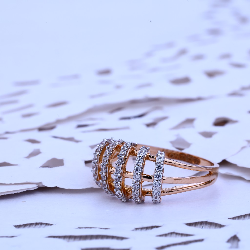 Rose Gold Ladies Ring-RLR198