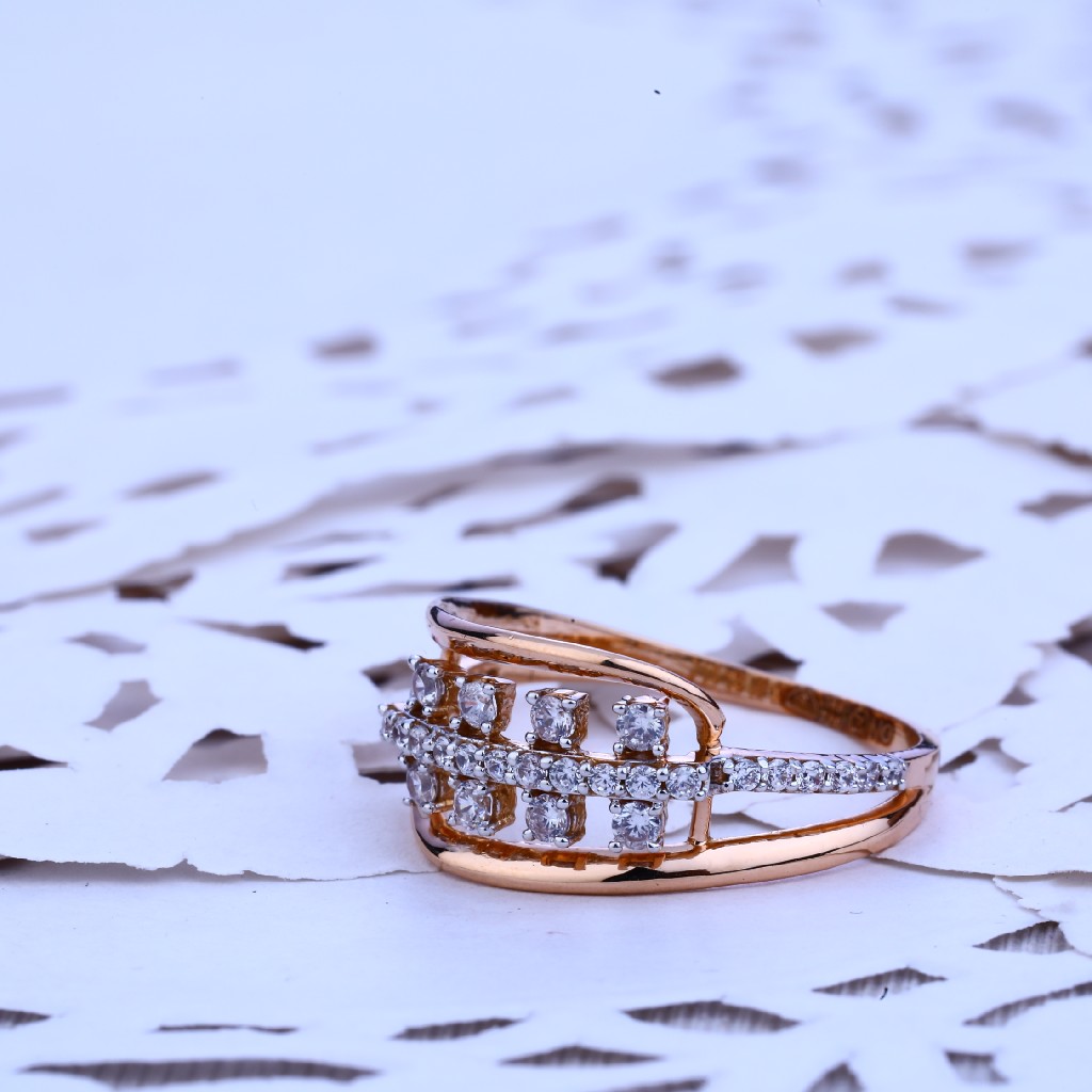 Ladies Rose Gold Ring-RLR187