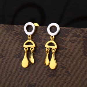 Ladies 916 Delicate Plain Earring -LPE182