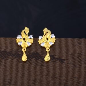 Ladies 22K gold Earring -LPE121