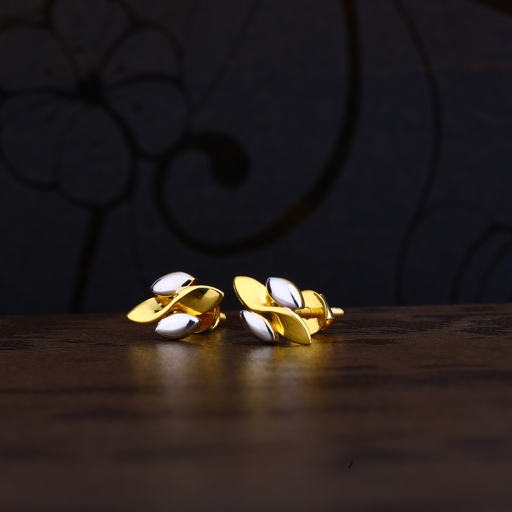 Ladies 916 Gold Earring -LPE112